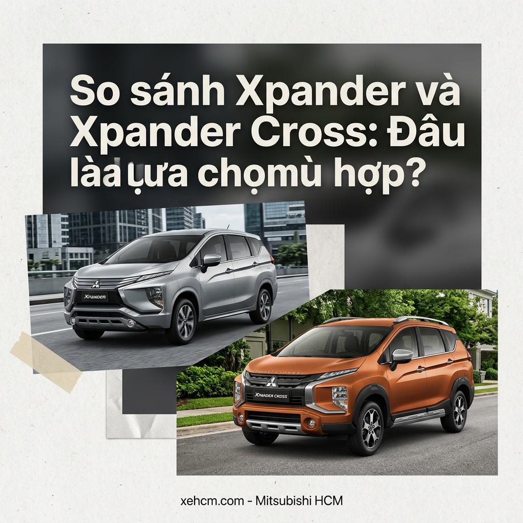 So sánh Xpander và Xpander Cross: Đâu là lựa chọn phù hợp?