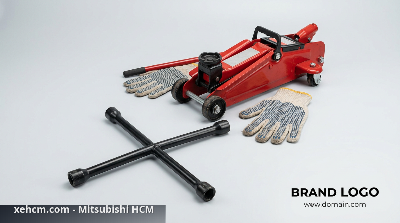 Thay lốp xe Mitsubishi: Hướng dẫn chi tiết từ A-Z 1 Bộ dụng cụ tháo lốp xe ô tô cơ bản - thay lốp xe Mitsubishi