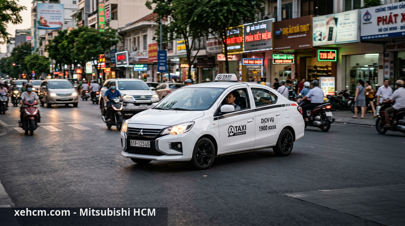 Xe chạy dịch vụ Mitsubishi tiết kiệm xăng tối ưu chi phí 1 Mitsubishi tiết kiệm xăng là lựa chọn lý tưởng cho xe chạy dịch vụ - xe chạy dịch vụ