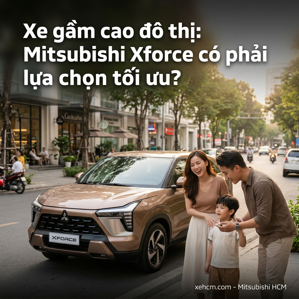 Xe gầm cao đô thị: Mitsubishi Xforce có phải lựa chọn tối ưu?