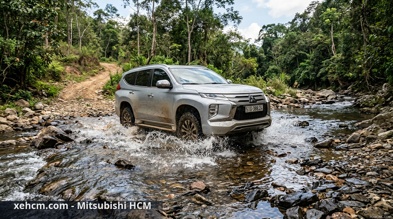 Xe off-road Mitsubishi: Chọn Triton hay Pajero Sport? 2 Pajero Sport trên hành trình xe off-road - xe off-road
