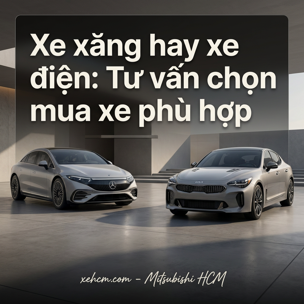 Xe xăng hay xe điện: Tư vấn chọn mua xe phù hợp