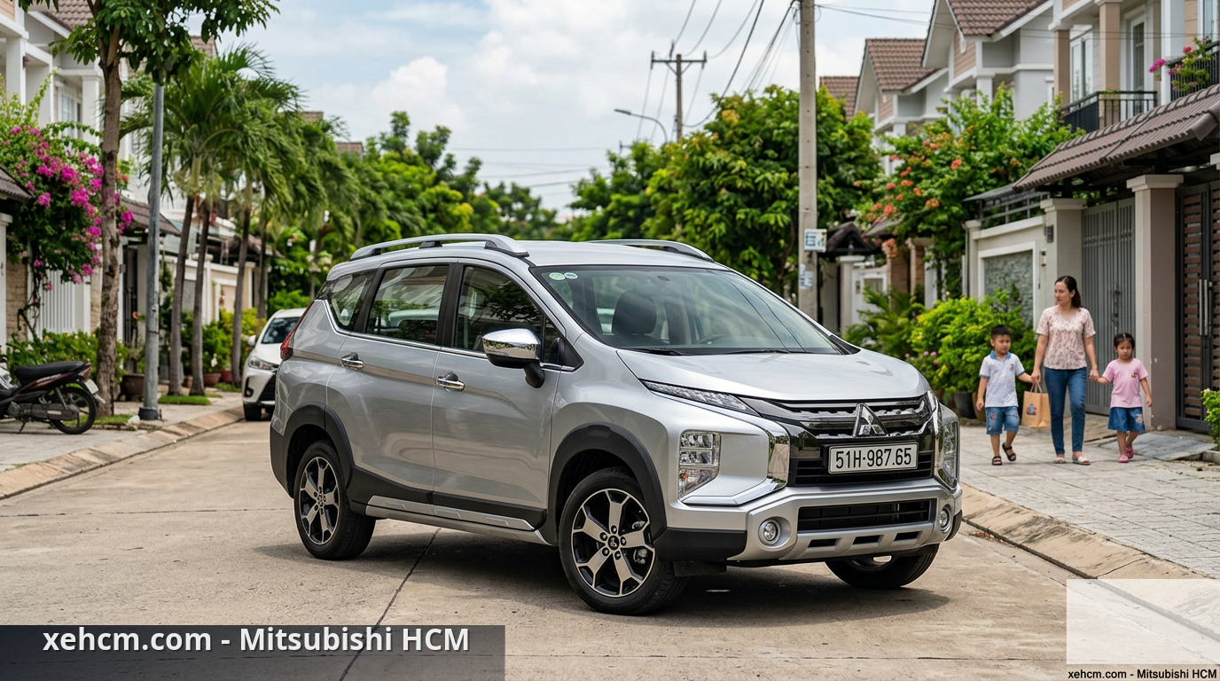 Chọn SUV Mitsubishi: Xpander Cross, Outlander hay Pajero Sport? 1 Mitsubishi Xpander Cross – Sự lựa chọn linh hoạt cho gia đình đô thị. - chọn SUV Mitsubishi