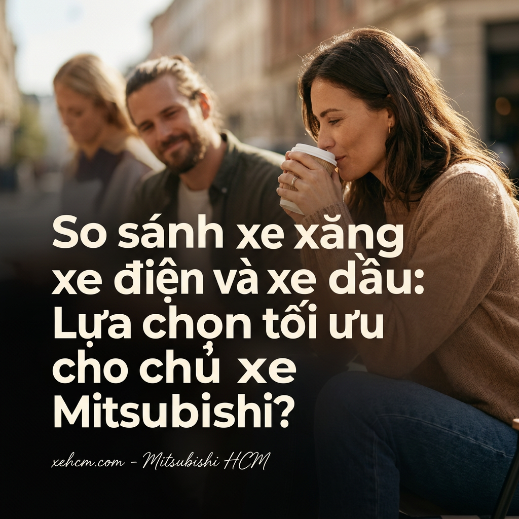 So sánh xe xăng xe điện và xe dầu: Lựa chọn tối ưu cho chủ xe Mitsubishi?