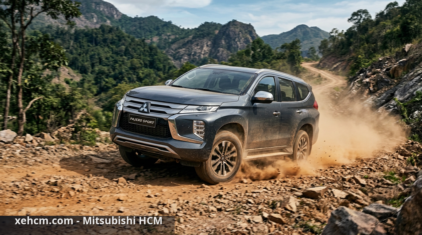 Xe dầu Mitsubishi Triton và Pajero Sport: Sức Mạnh và Tiết Kiệm 2 Mitsubishi Pajero Sport dầu mạnh mẽ trên mọi địa hình - xe dầu mitsubishi triton
