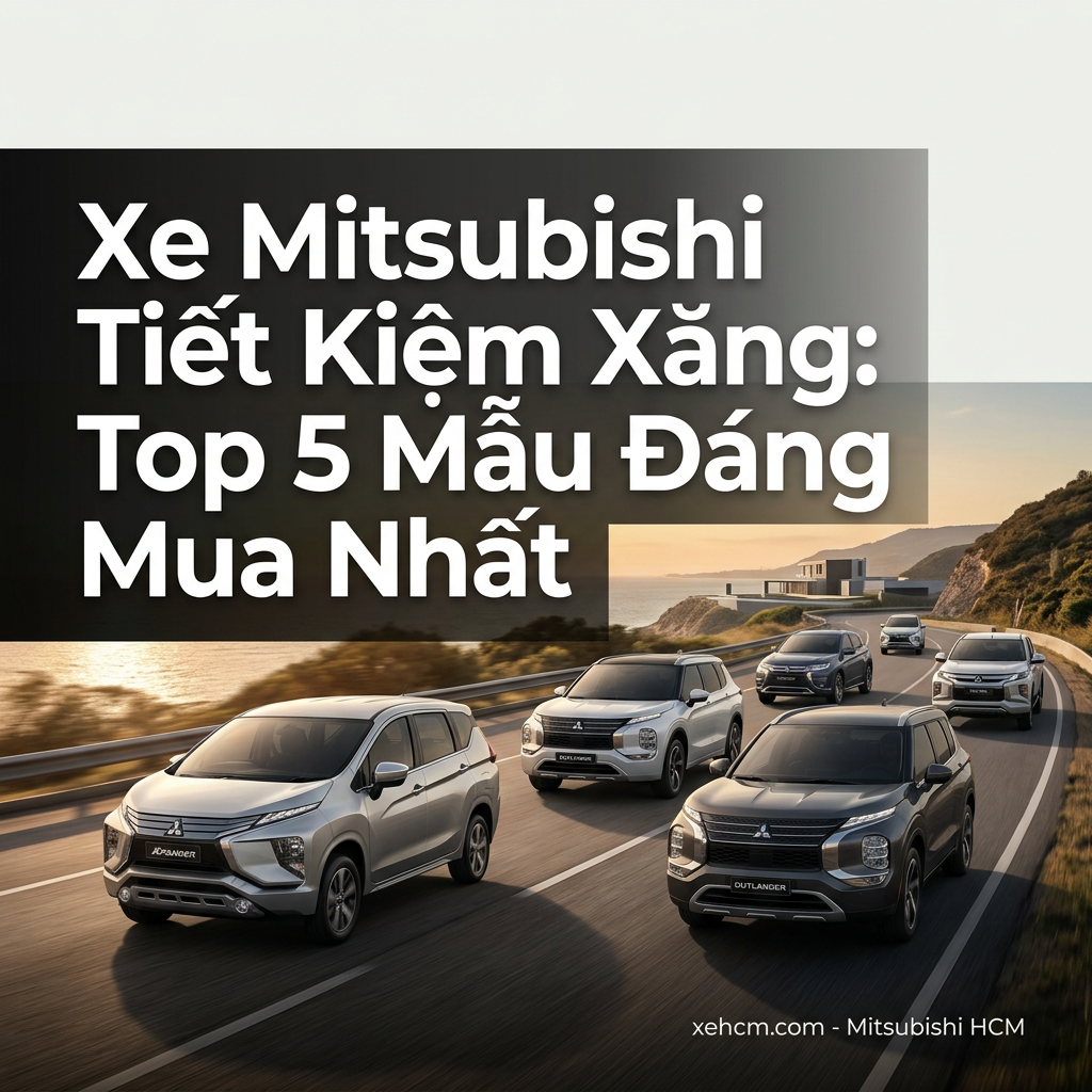 Xe Mitsubishi Tiết Kiệm Xăng: Top 5 Mẫu Đáng Mua Nhất