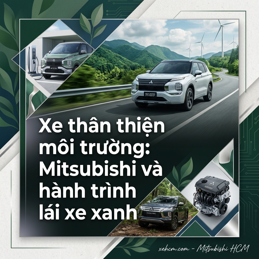 Xe thân thiện môi trường: Mitsubishi và hành trình lái xe xanh